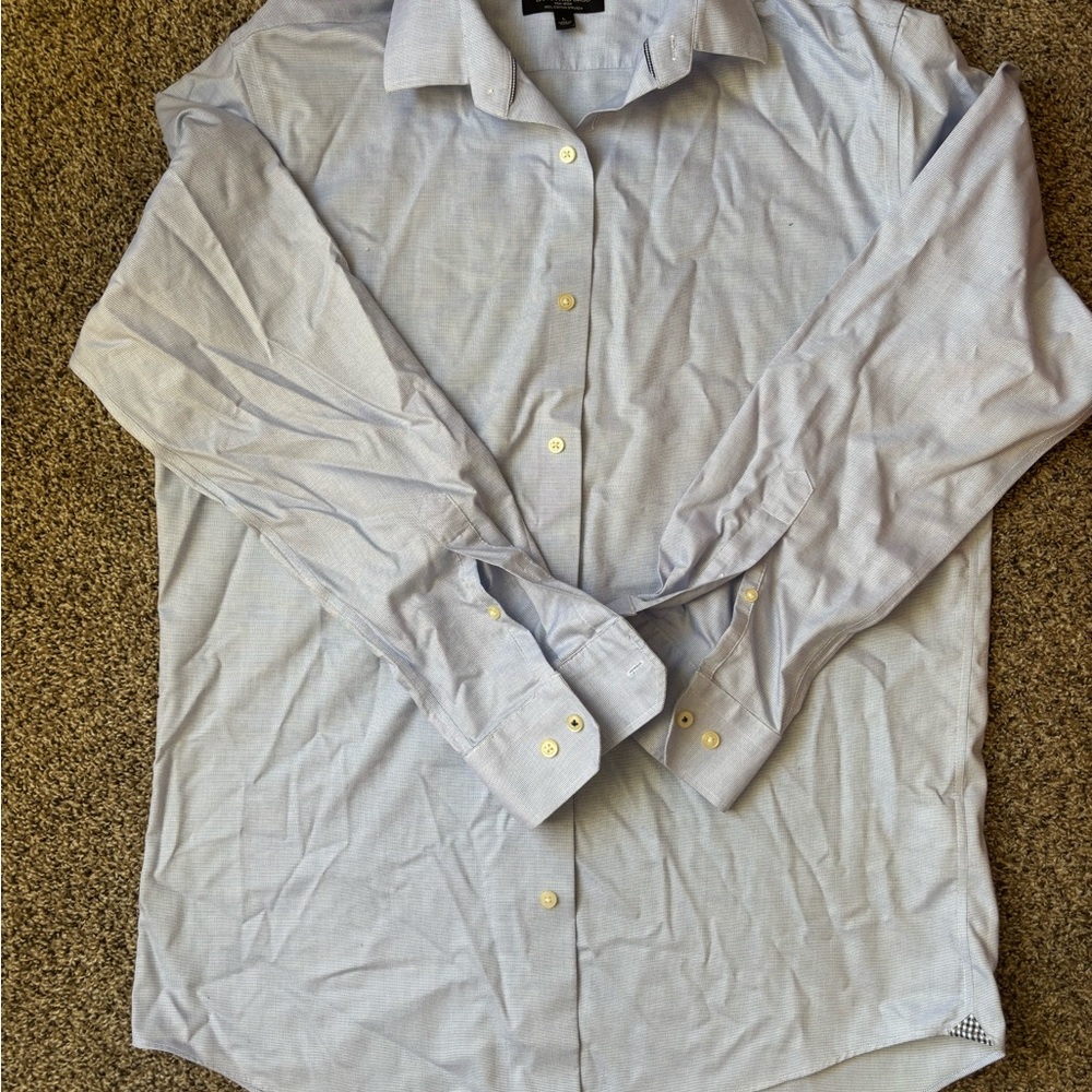 Banana Republic Blue Dress Shirt Classic Style